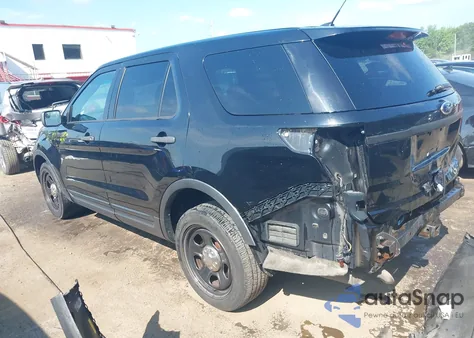 2015 Ford Police Interceptor Police Interceptor из США, поврежденный, VIN 1FM5K8AR4FGA72746